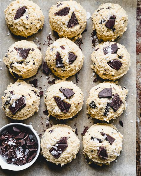 chewy malted chocolate chunk cookies.